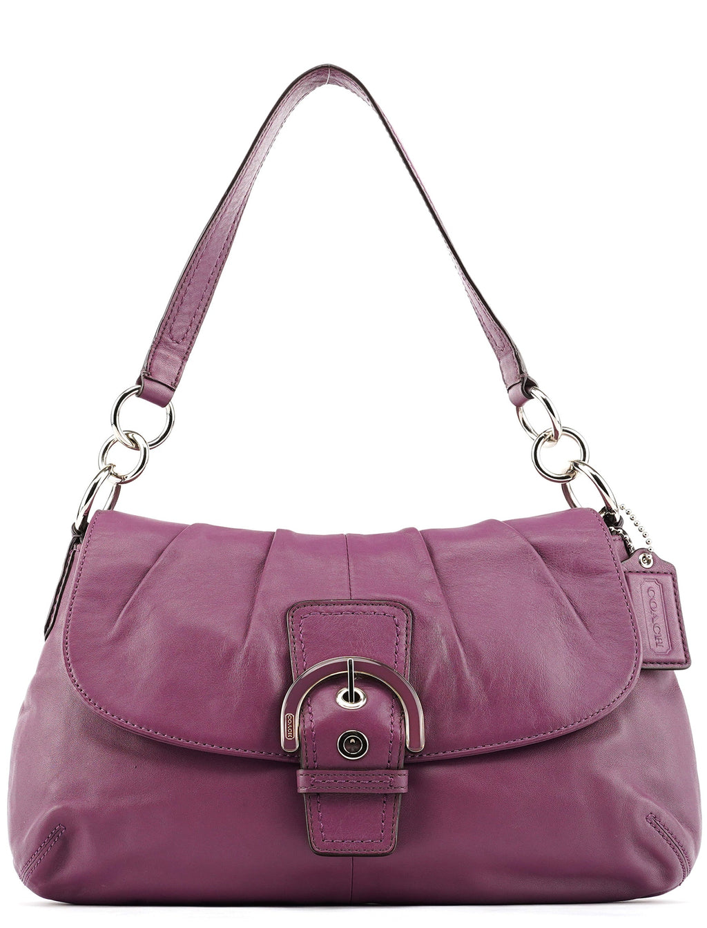 Coach F17217 Purple Leather Soho Shoulder Bag – Rediscover Vintage