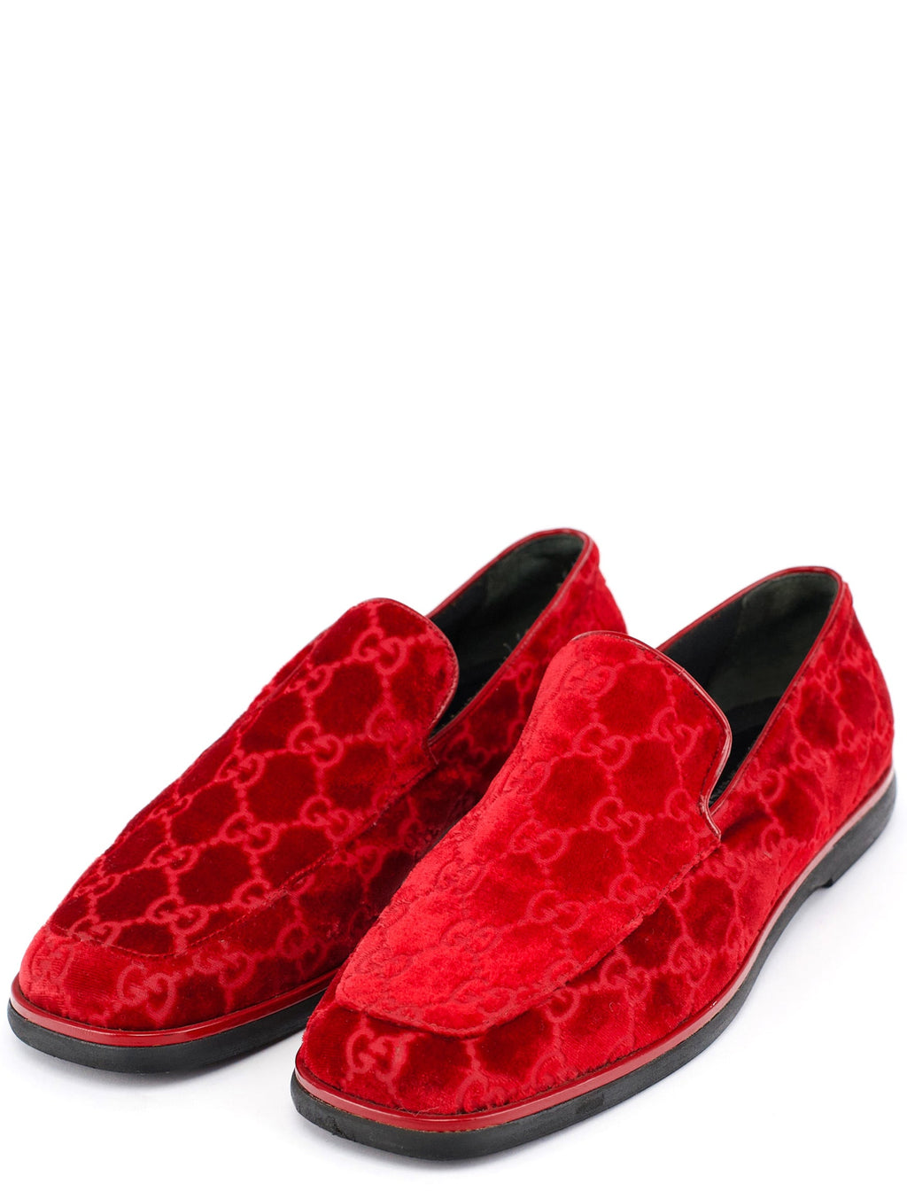 Vintage 90s Tom Ford Era Gucci Red Loafers An Ode to Tom Ford main image 4