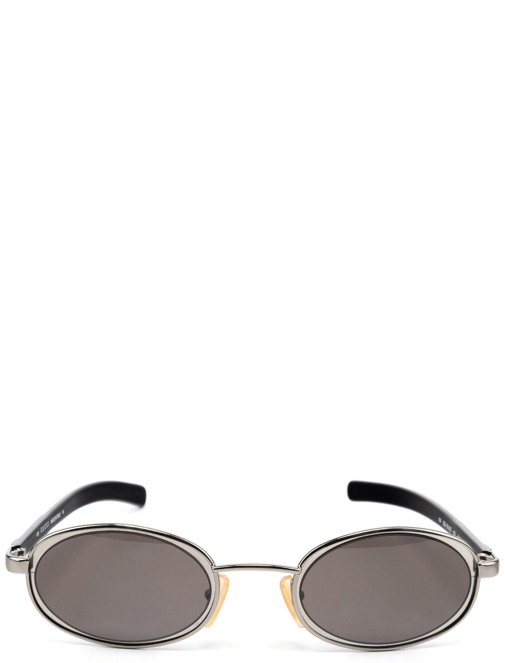 Gucci GG 1614 Havana Classic Oval Unisex Sunglasses GG 1614/S Oval Metal Frame Sunglasses – Rediscover Vintage main image 3