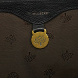 Mulberry Sac Bayswater clouté en cuir noir