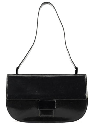 1996 Black Madras Swing Shoulder Bag