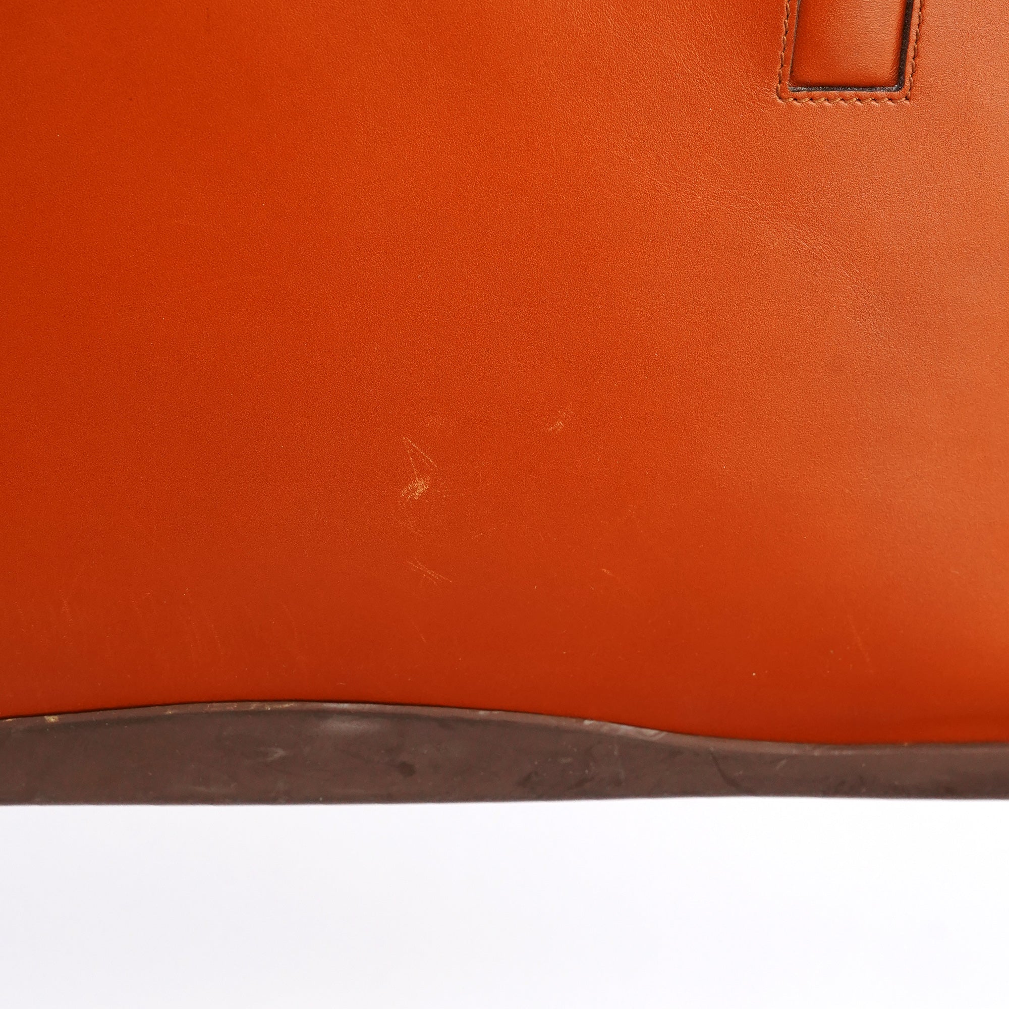 Prada B9262 Cognac Calf Leather Tote Bag