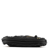Marc Jacobs Black Quilted Leather Stam 2-Way Bag