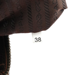 Dark Brown Spazzolato Tote Bag
