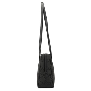 96049 Black GG Nylon Tote Bag