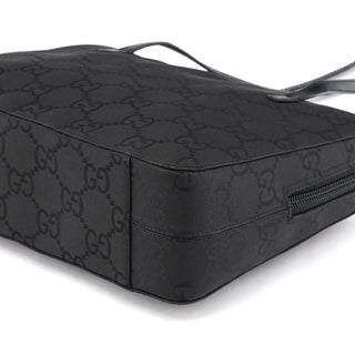 96049 Black GG Nylon Tote Bag