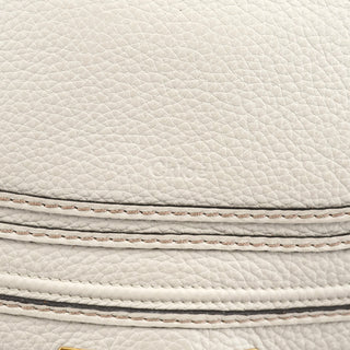 Light Grey Leather Marcie 2-Way Bag