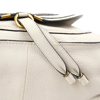 Light Grey Leather Marcie 2-Way Bag