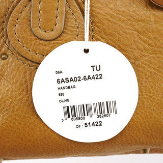 Camel Leather Paddington Shoulder Bag