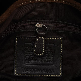 1463 Beige Brown Signature Soho Shoulder Bag