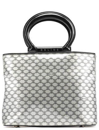 Silver Macadam Tote Bag