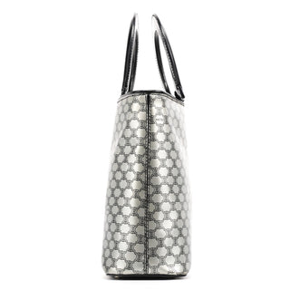 Silver Macadam Tote Bag
