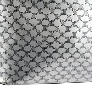 Silver Macadam Tote Bag