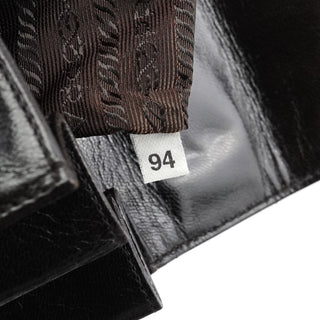 Dark Brown Vitello Buckle Top Handle Bag