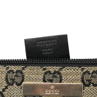 039 1103 Beige Black GG Boat Pochette