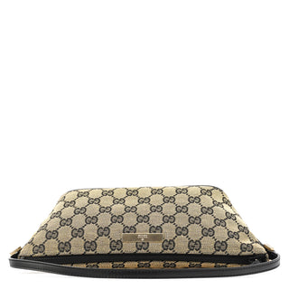 039 1103 Beige Black GG Boat Pochette
