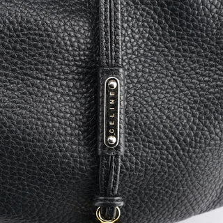 Black Leather Bittersweet Hobo Bag