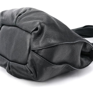 Black Leather Bittersweet Hobo Bag