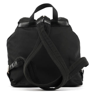 B2811F Black Tessuto Vela Nylon Backpack