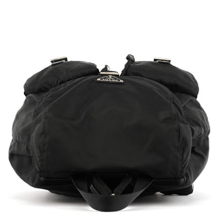 B2811F Black Tessuto Vela Nylon Backpack