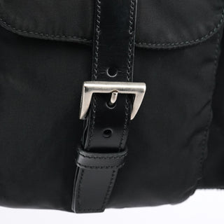 B2811F Black Tessuto Vela Nylon Backpack