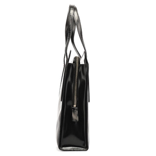 B6012 Dark Brown Spazzolato Sport Tote Bag