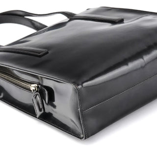 B6012 Dark Brown Spazzolato Sport Tote Bag