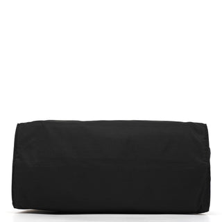 Black Tessuto Metallo Gold Handle Tote Bag