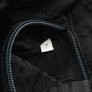 Black Tessuto Metallo Gold Handle Tote Bag