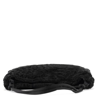 B8661 Black Breitschwanz Fur Mini Bag