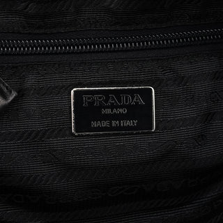 Black Tessuto Nappa Nylon Tote Bag