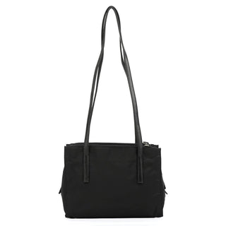Black Tessuto Nappa Nylon Tote Bag