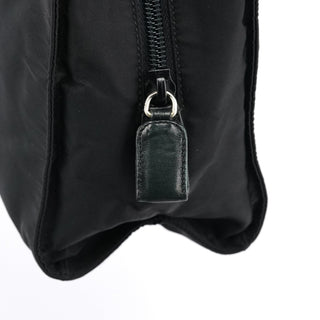 Black Tessuto Nappa Nylon Tote Bag