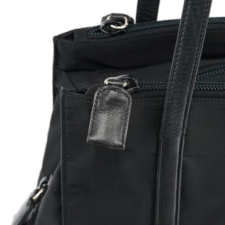 Black Tessuto Nappa Nylon Tote Bag
