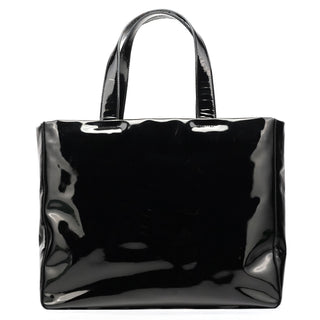 B8157 Black Spazzolato Tote Bag