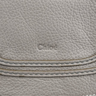 Grey Leather Marcie 2-Way Bag