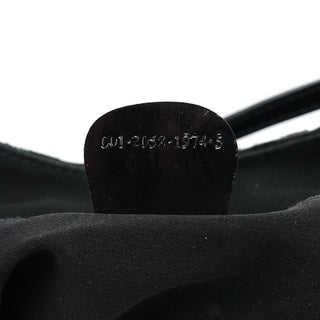 1997 Black GG Velvet Shoulder Bag
