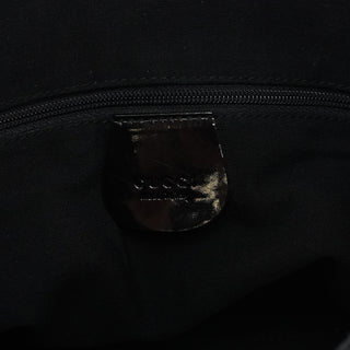 1997 Black GG Velvet Shoulder Bag