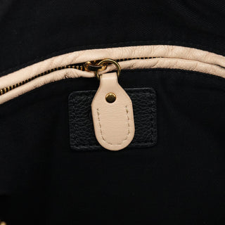 Black Leather Paraty 2-Way Bag