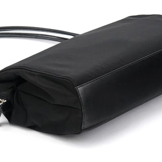 Black Tessuto Chic Nylon Shoulder Bag