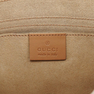 2002 Beige Suede Heart Crossbody Bag
