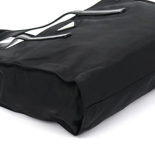 1995 Black Tessuto Nappa Nylon Tote Bag