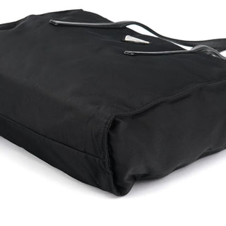 1995 Black Tessuto Nappa Nylon Tote Bag