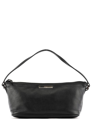 039 1103 Black Leather Pochette