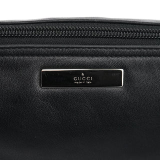039 1103 Black Leather Pochette