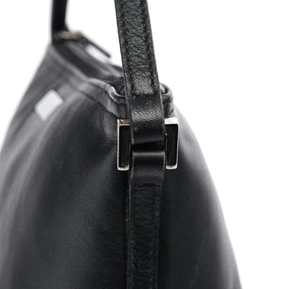039 1103 Black Leather Pochette