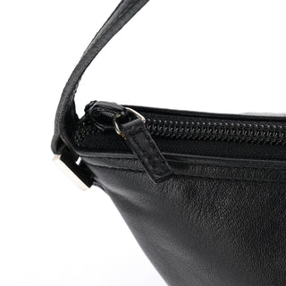039 1103 Black Leather Pochette