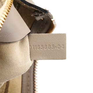 Grey Leather Suede Hayley 2-Way Bag