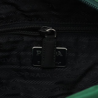 Green Tessuto City Nylon Tote Bag