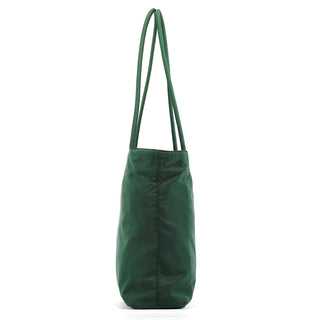 Green Tessuto City Nylon Tote Bag